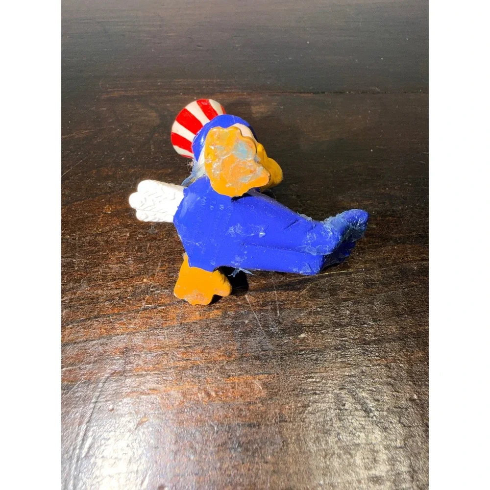 Vintage 1980 Sam the Eagle 84 LA Olympics Mascot Figure W Berrie Co Hong Kong - Picture 4 of 8